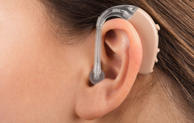 hearing aid ear machine